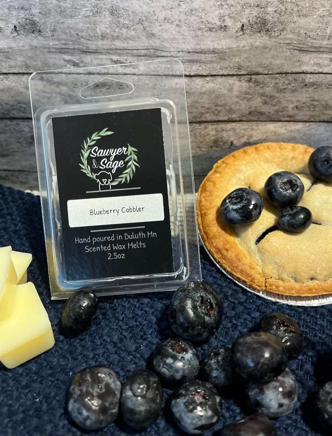 Highly Scented Wax Melts - Blueberry Cobbler