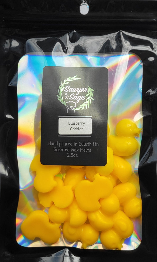 cute chick wax melts in packaging