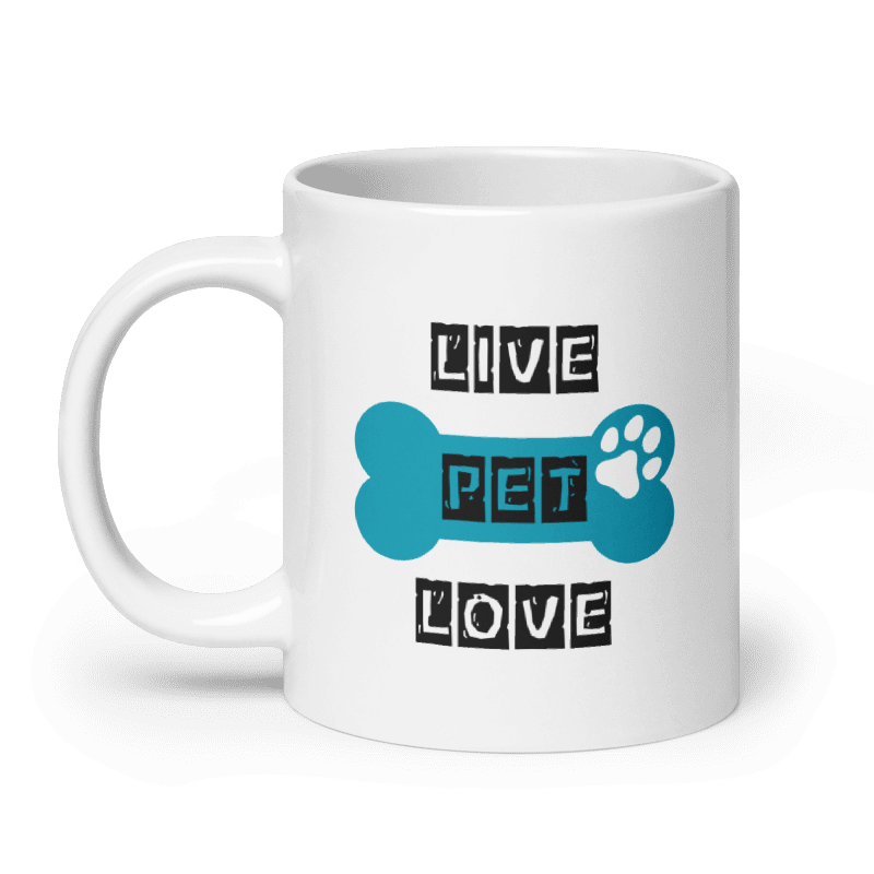 Live Pet Love Custom Mug