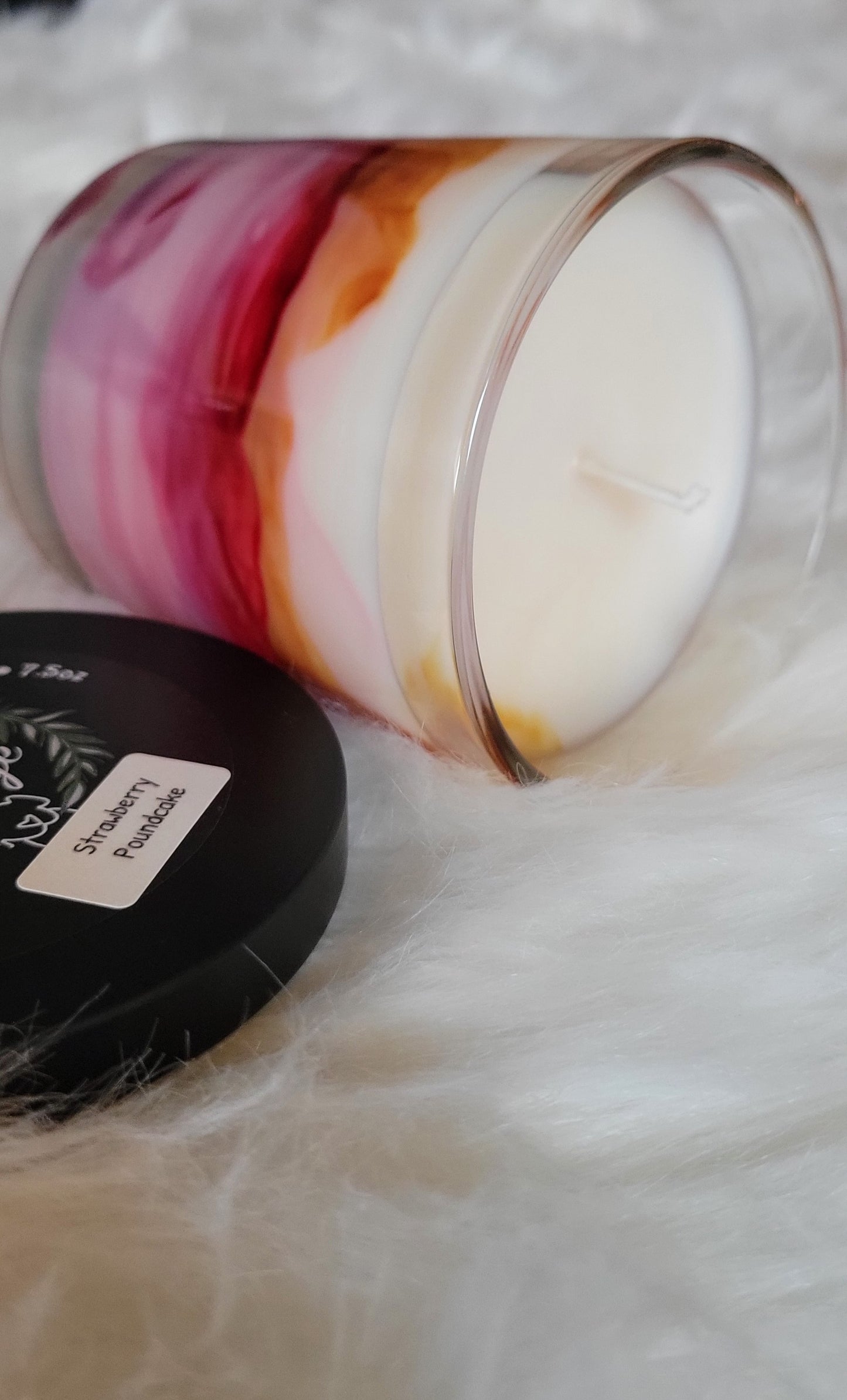 Strawberry Poundcake Jar Candle