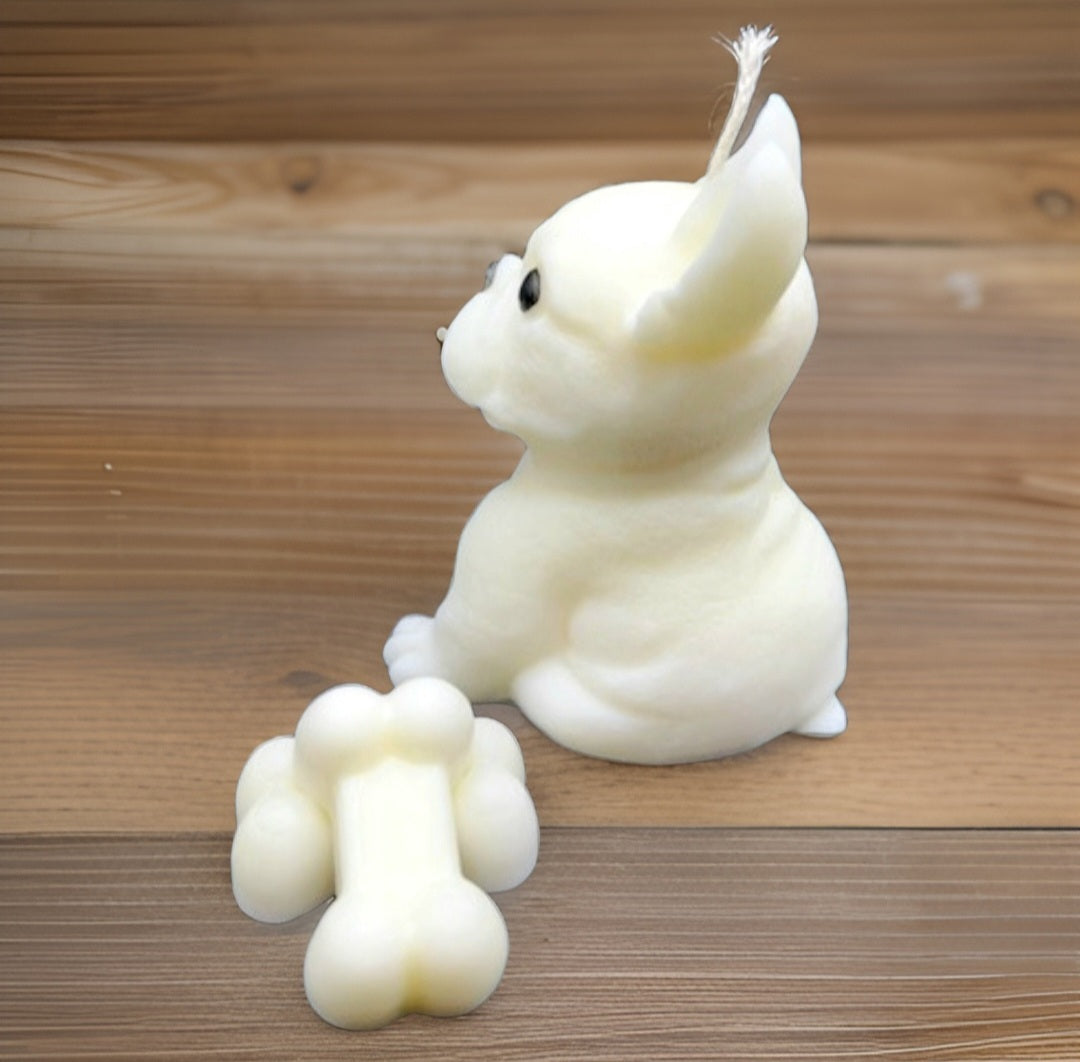 Frenchie Dog Candle and Wax Melts