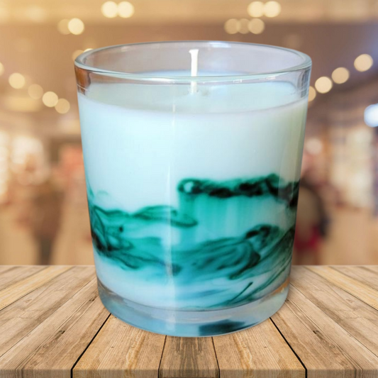 Wild Sage Marbled Jar Candle